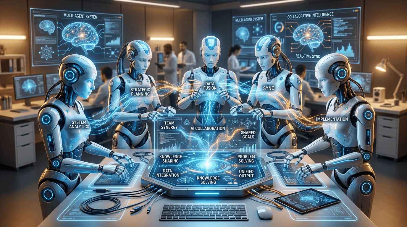 AI Agent Teams vs. Individual AI Assistants: The Power of Exponential Symmetry