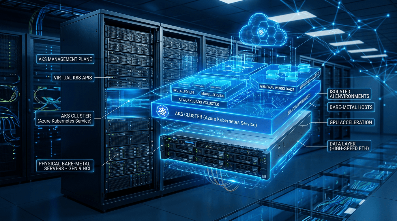 Bare Metal Is Back: What Microsoft AKS and vCluster Tell Us About the Next Phase of AI Infrastructure