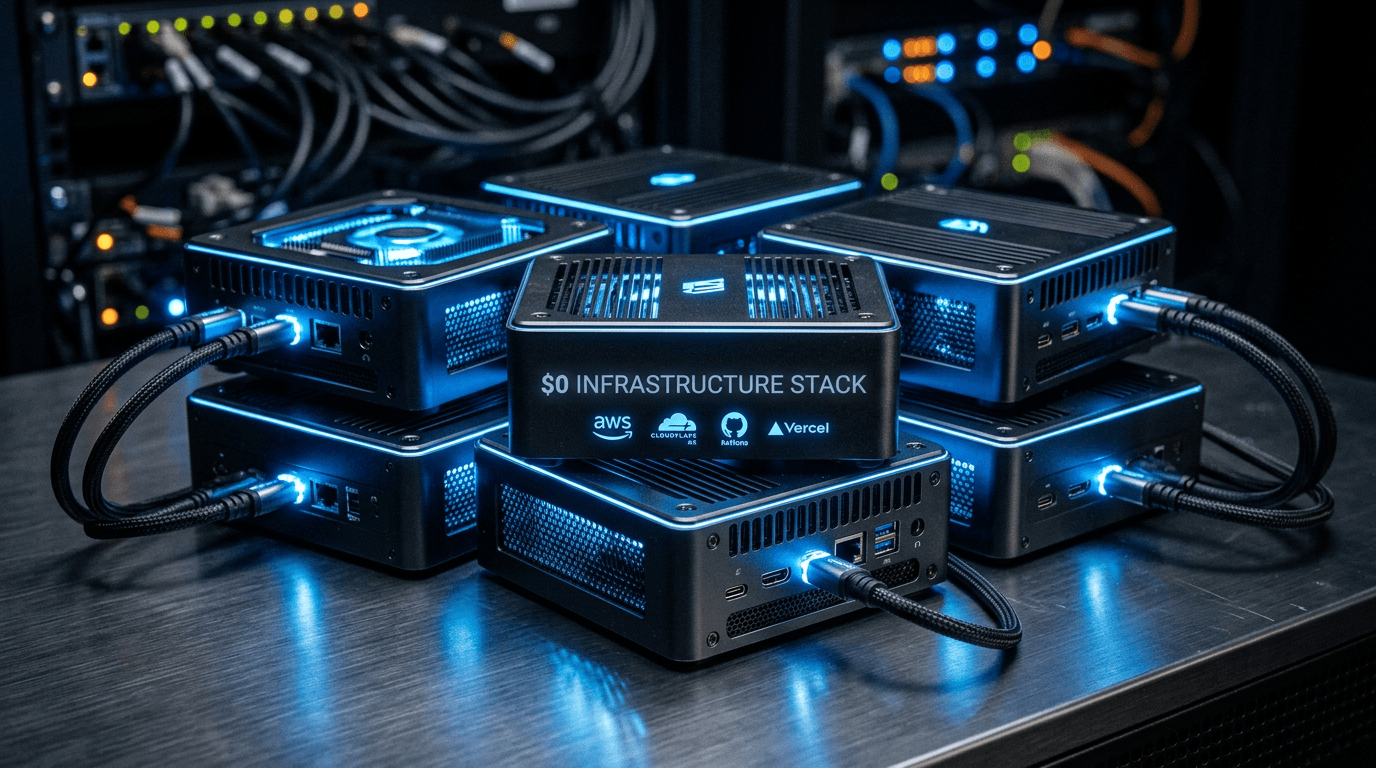 The $0 Infrastructure Stack: What a Two-Person Startup Can Run Today